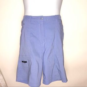 Jamie Sadock Blue Shorts Women's 12